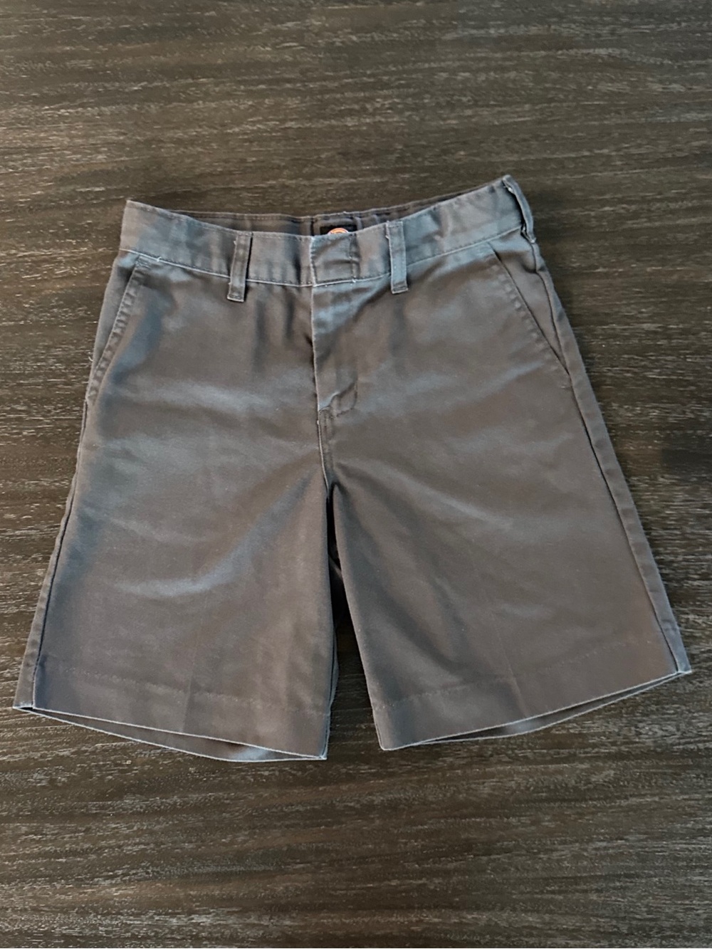 Dickies Boys 10 Grey 7" Shorts